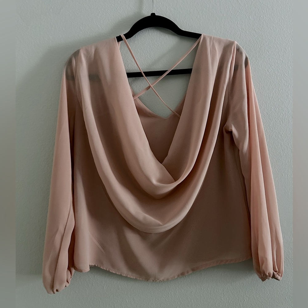 Pink blouse